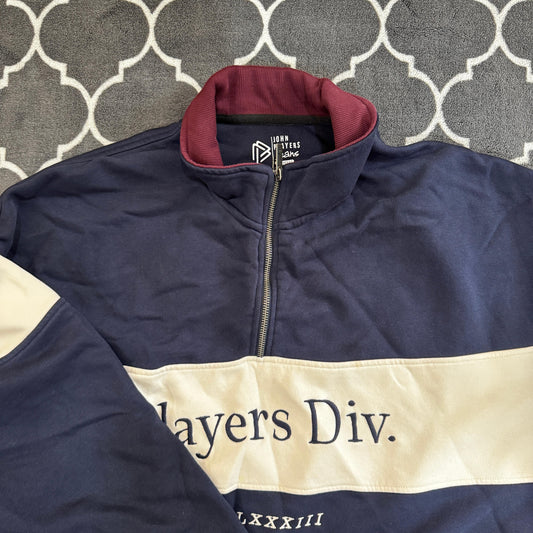 JP Blue Turtle-Neck Sweatshirt